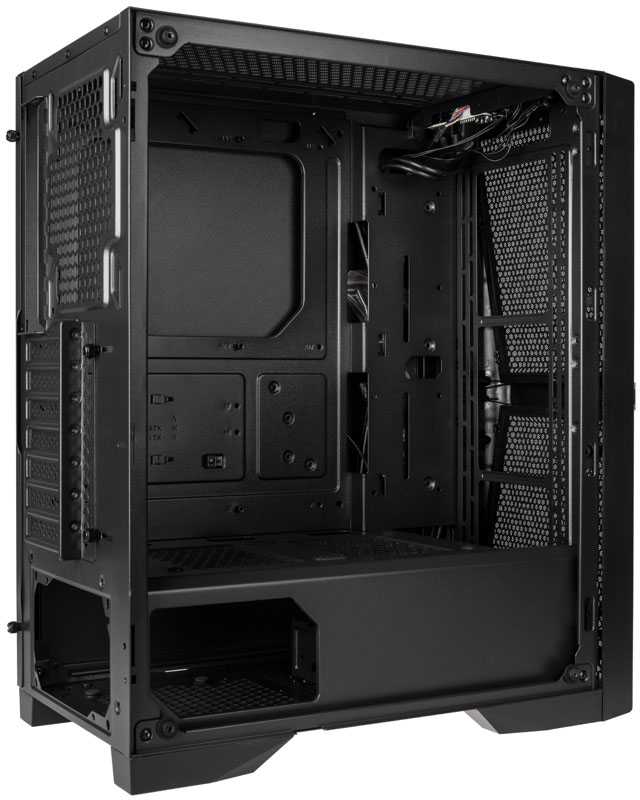 Raijintek SILENOS MS Midi Tower - juodas
