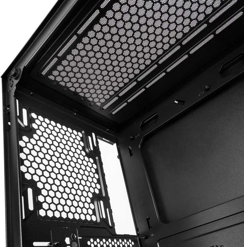 Raijintek SILENOS MS Midi Tower - juodas