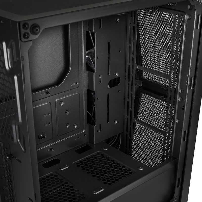 Raijintek SILENOS MS Midi Tower - juodas