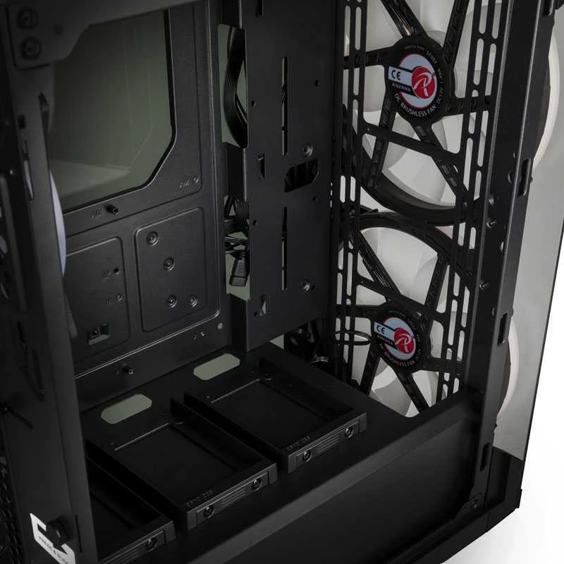 Raijintek Silenos Pro A-RGB Midi Tower - juodas