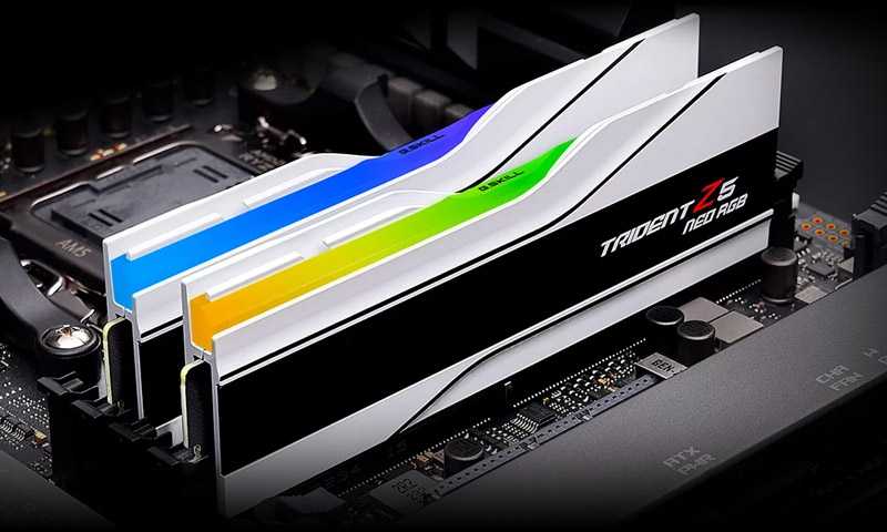 RAM G.Skill Trident Z5 Neo RGB F5-6400J3239F24GX2-TZ5NRW atminties modulis 48 GB 2 x 24 GB DDR5 6400 MHz