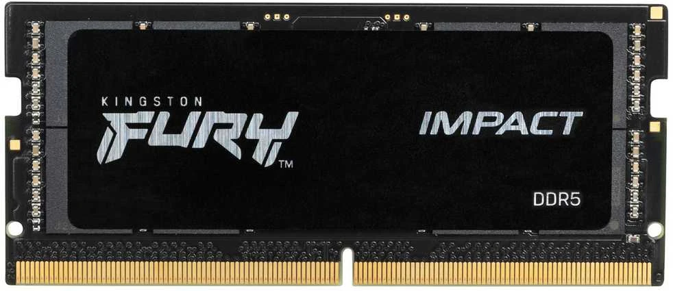 RAM „Kingston KF560S38IB-16“ 16 GB 6000 MT/s DDR5 CL38 SODIMM FURY Impact PnP atmintis | Kingstonas