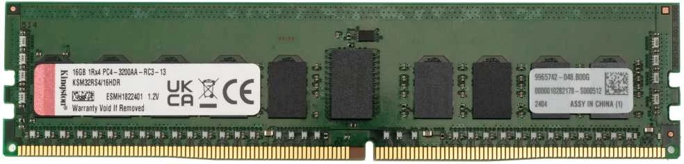 RAM Kingston KSM32RS4/16HDR 16G D4-3200R22 1RX4 RDIMM HDR | Kingston