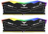 RAM Team Group Delta RGB, DDR5-6000, CL30, 32 GB - juodas