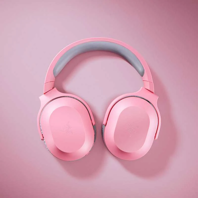 Razer Barracuda X Quartz (2022) Ausinės Žaidimams, Rožinės spalvos , Belaidės/su laidu, Ant ausų uždedamos