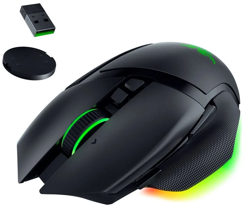 Belaidė žaidimų pelė Razer Basilisk V3 Pro, Juodos spalvos