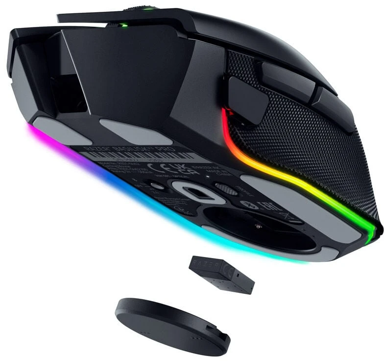 Belaidė žaidimų pelė Razer Basilisk V3 Pro, Juodos spalvos