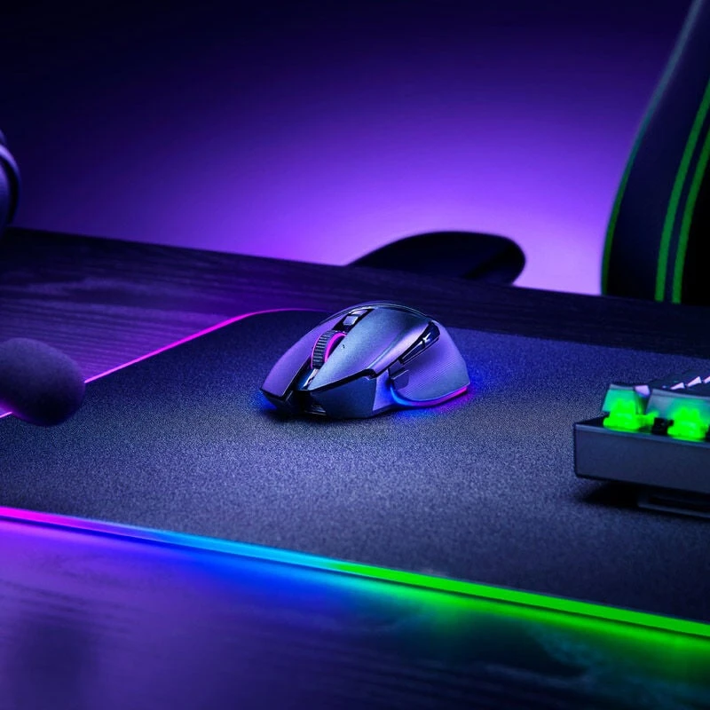 Belaidė žaidimų pelė Razer Basilisk V3 Pro, Juodos spalvos
