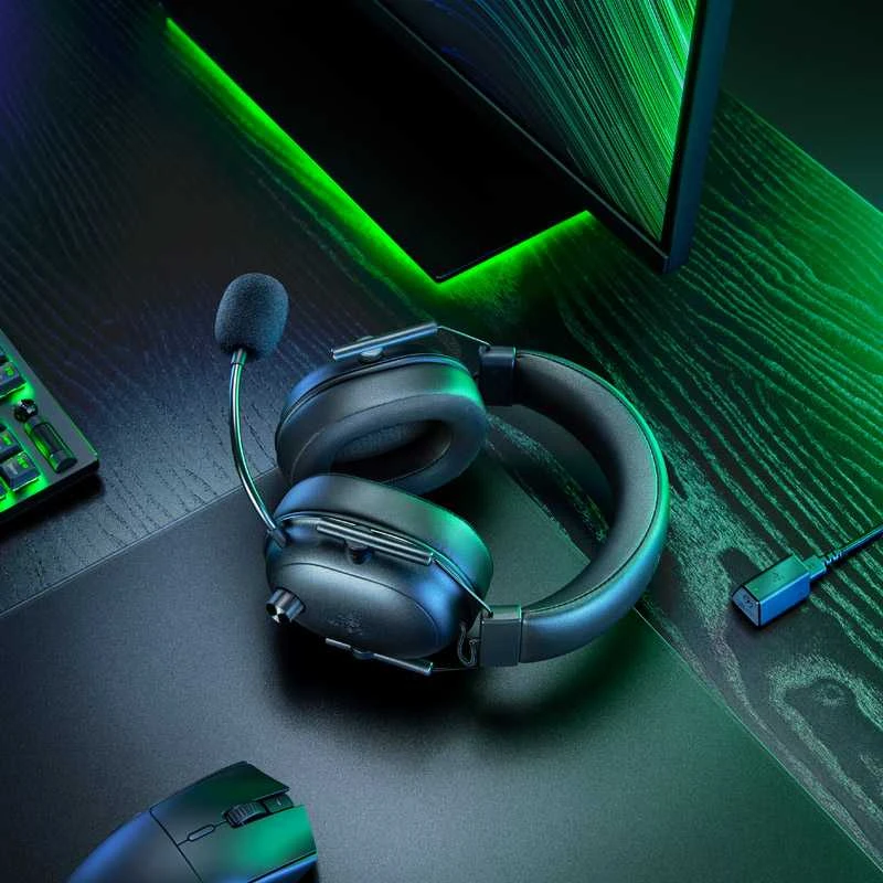 Razer Ausinės BlackShark V2 HyperSpeed, Juodos