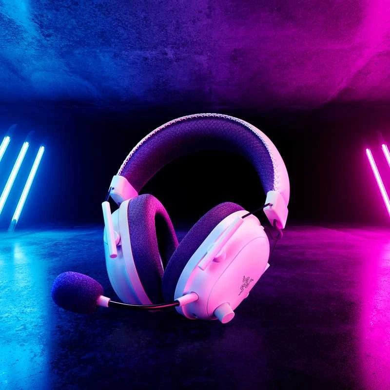 Razer BlackShark V2 Pro belaidės ausinės (2023), Baltos spalvos