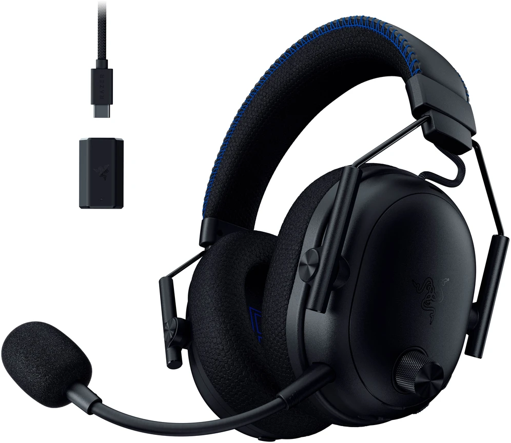 Razer BlackShark V3 Pro skirta PlayStation Ausinės Žaidimams, Over-Ear,Belaidės, Juodas | Razer