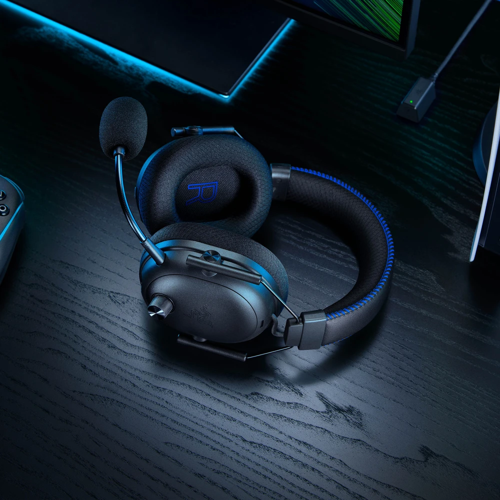 Razer BlackShark V3 Pro skirta PlayStation Ausinės Žaidimams, Over-Ear,Belaidės, Juodas | Razer
