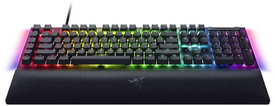 Razer BlackWidow V4 Klaviatūra žaidimams, mechanisch, RGB Žalias Switch, juodas