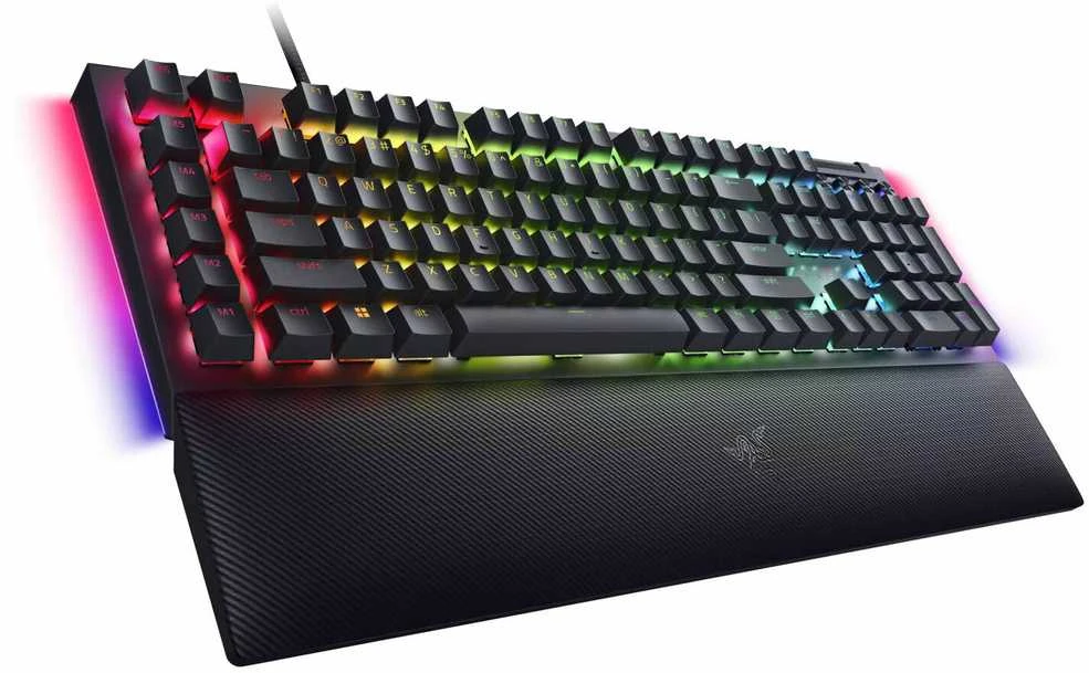 Razer BlackWidow V4 Klaviatūra žaidimams, mechanisch, RGB Žalias Switch, juodas