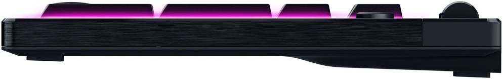 Oranžinis Razer BlackWidow V4 Low-Profile Hyperspeed, Gaming-klaviatūra - juodas, DE-išdėstymas, Razer Low-Profile oranžinis