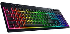 Oranžinis Razer BlackWidow V4 Low-Profile Hyperspeed, Gaming-klaviatūra - juodas, DE-išdėstymas, Razer Low-Profile oranžinis