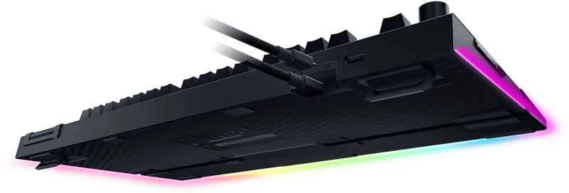 Razer BlackWidow V4 Pro Klaviatūra žaidimams, Žalias Switch, USB, DE išdėstymas