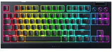 Klaviatūra Razer Gamingowa belaidė BlackWidow V4 Tenkeyless HyperSpeed, RGB - oranžinis dotykowe Switches, ISO (DE) (RZ03-05480400-R3G1)