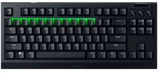 Klaviatūra Razer Gamingowa belaidė BlackWidow V4 Tenkeyless HyperSpeed, RGB - oranžinis dotykowe Switches, ISO (DE) (RZ03-05480400-R3G1)