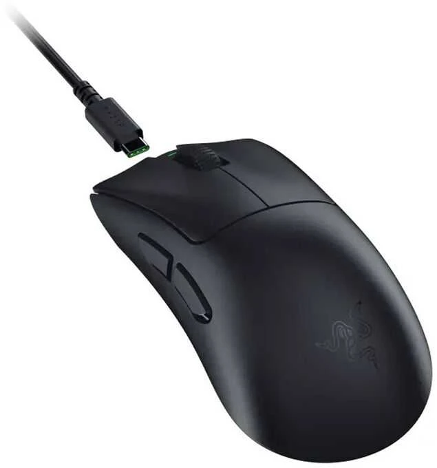 Razer DeathAdder V3 HyperSpeed | Pelė žaidimams | Wireless/su laidu | USB / 2.4 GHz | Juodas