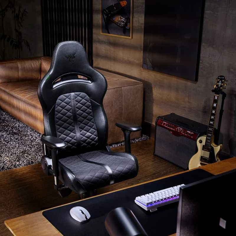Komfortiška Žaidimų kėdė Razer Enki Gaming Chair, Juoda