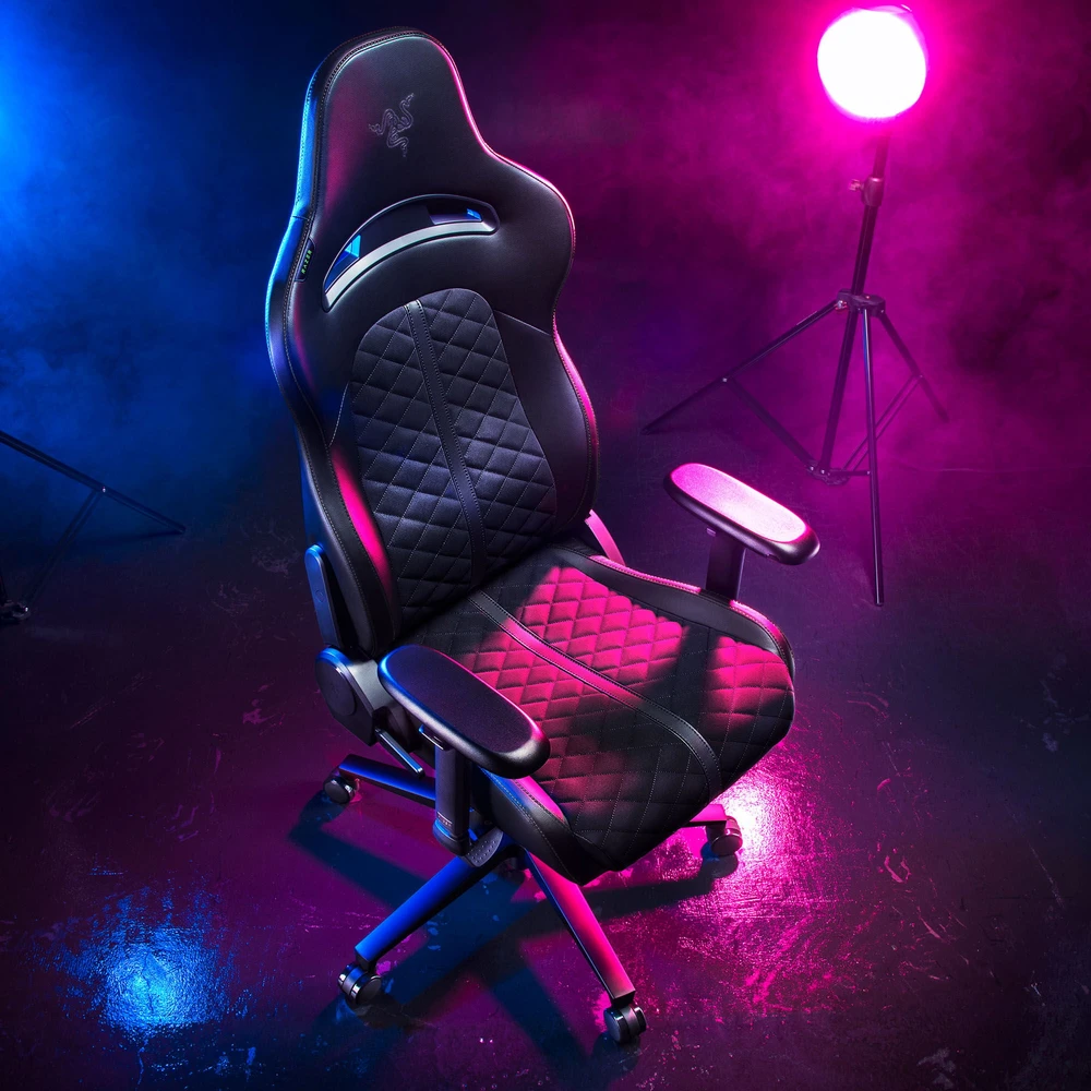 Komfortiška Žaidimų kėdė Razer Enki Gaming Chair, Juoda