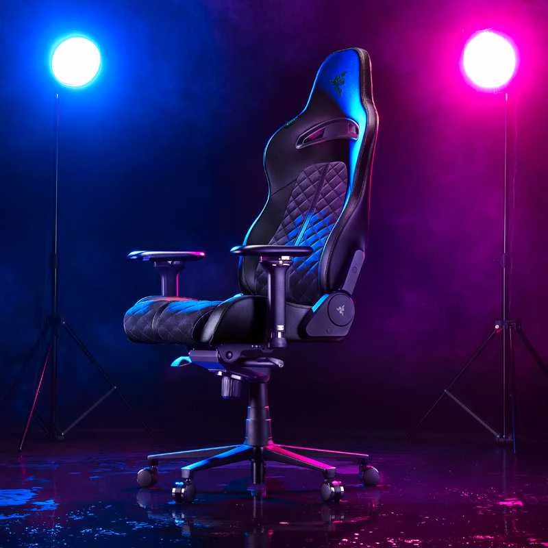 Komfortiška Žaidimų kėdė Razer Enki Gaming Chair, Juoda