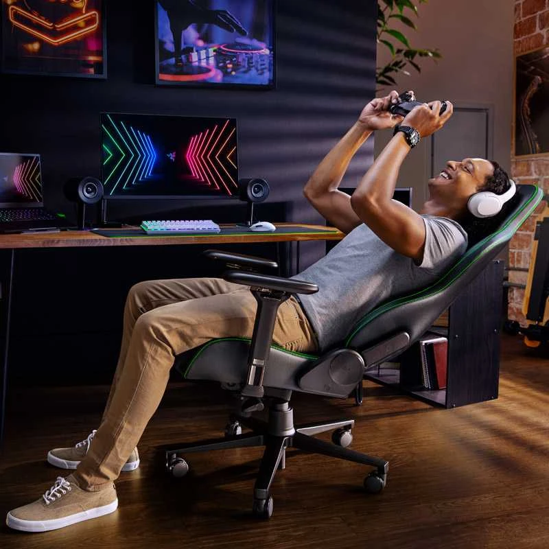 Komfortiška Žaidimų kėdė Razer Enki Gaming Chair, Juoda-žalia