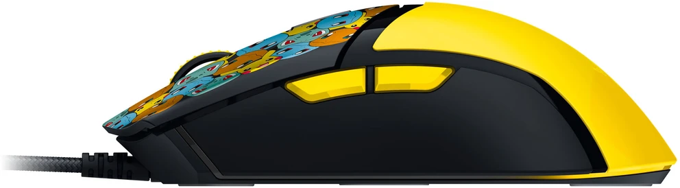Razer Gaming Bundle - Kraken Kitty VX4 Ausinės, Gigantus V2 Mousepad & Cobra Pelė žaidimams - Pokémon Kanto Starters Edition