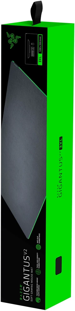 Razer Gigantus V2 Soft 3XL Pelės kilimėlis žaidimams, Juodas