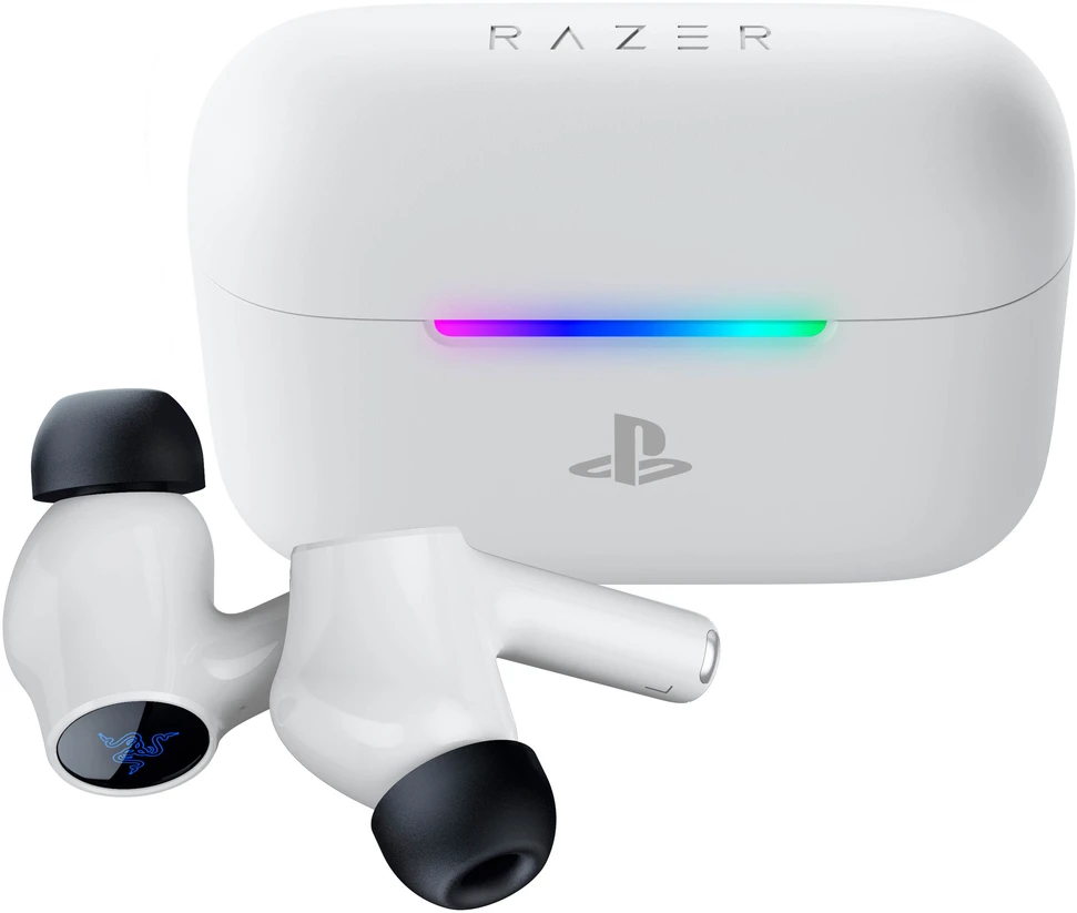 Ausinės Razer Hammerhead V3 X HyperSpeed skirta PlayStation, belaidės, ANC – juodas
