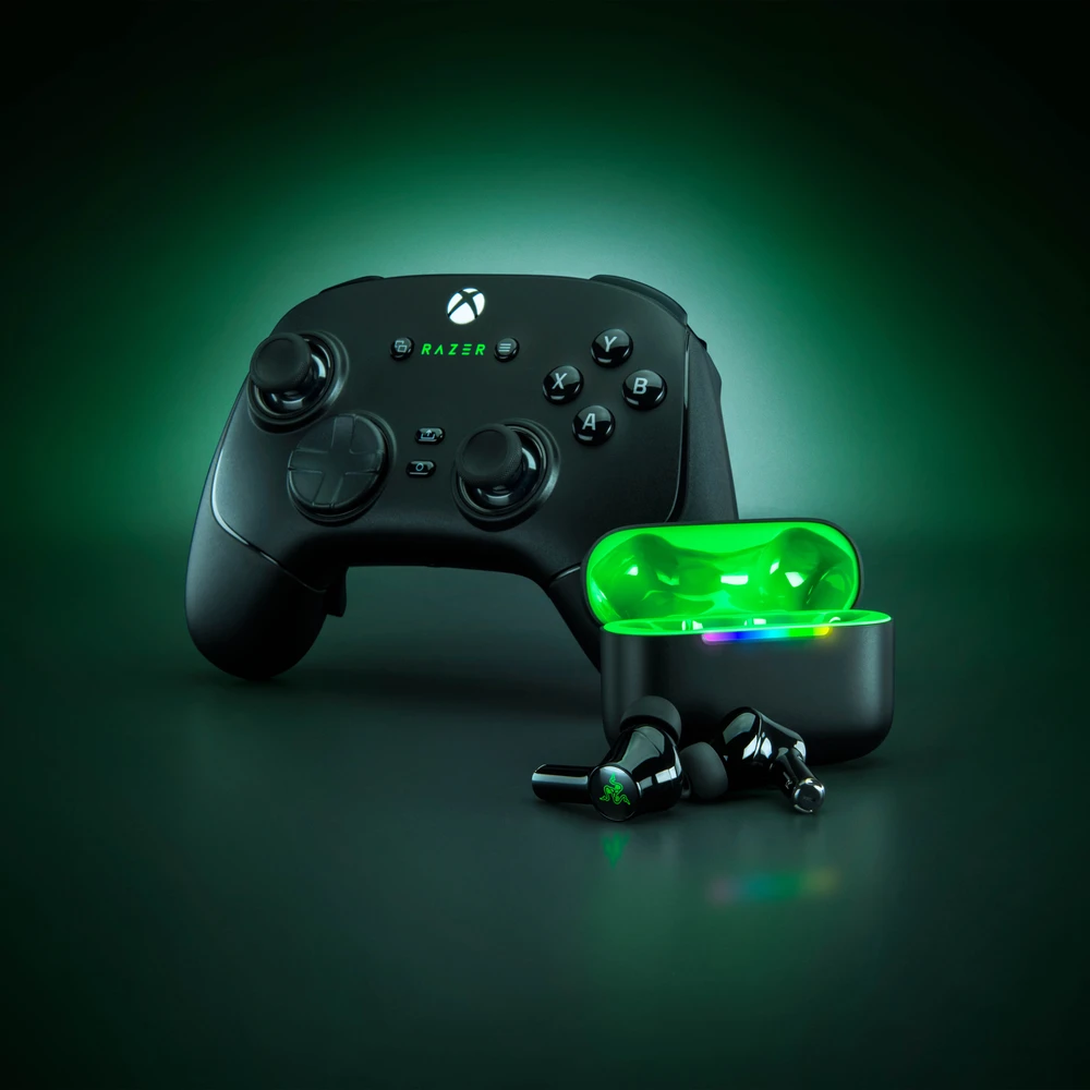 Ausinės Razer Hammerhead V3 X HyperSpeed skirta XBOX, belaidės, ANC – juodas