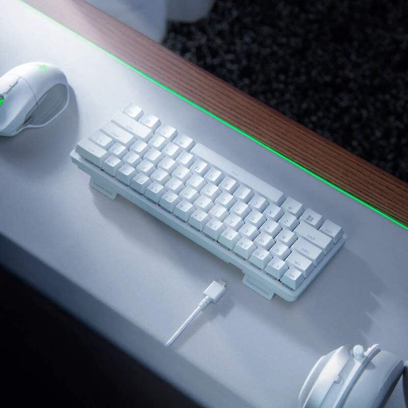 Klaviatūra Razer Huntsman Mini Mercury Redaguoti