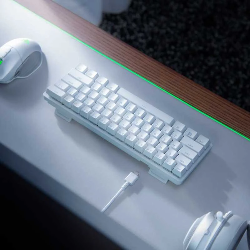 Klaviatūra Razer Huntsman Mini Mercury Redaguoti