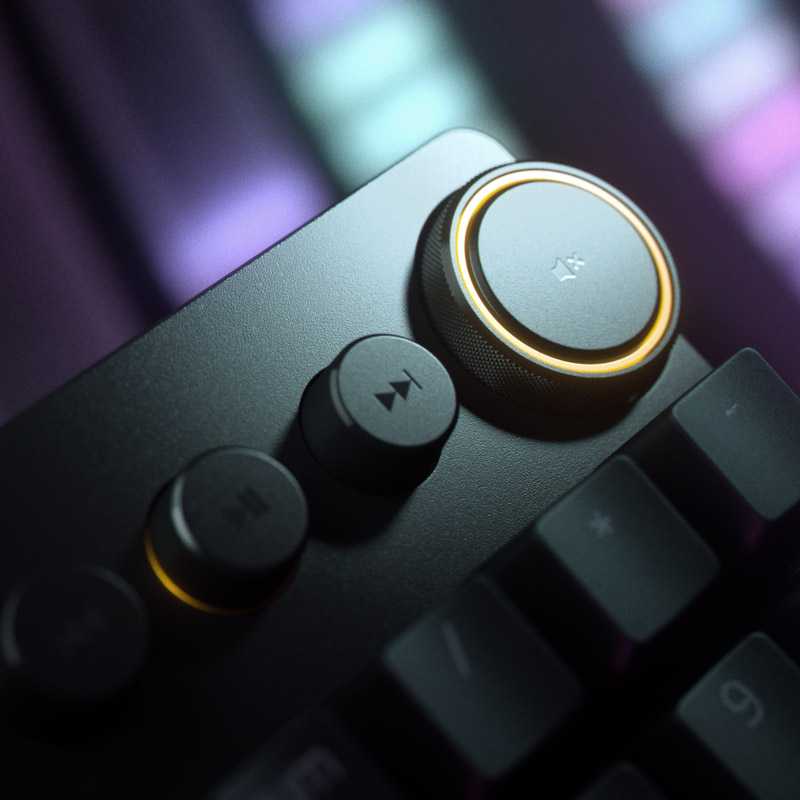 Razer Huntsman V2 Laidinė žaidimų klaviatūra RGB LED, USB, DE, Clicky Optical Violetinė Switch, Juoda