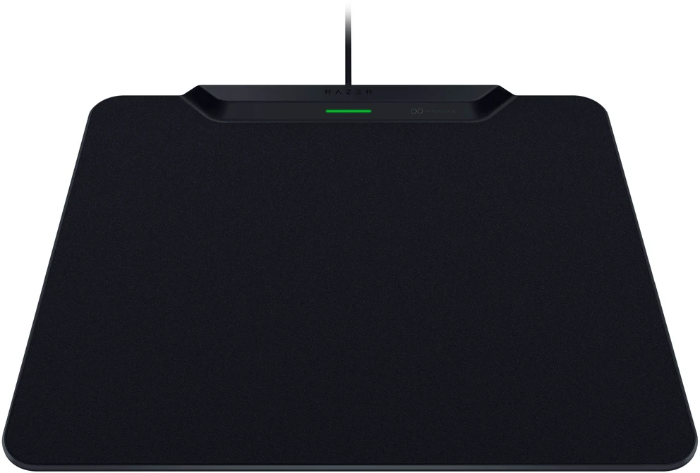 Razer | Wireless Charging Pelės kilimėlis žaidimams and Puck, Hard Edition | HyperFlux V2 Wireless Charging System | Pelės kilimėlis žaidimams | 360 x 311 mm | Juodas