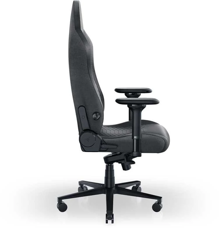 Razer Plush fabric; Aliuminio | Gaming chairs | Iskur | Dark pilkas