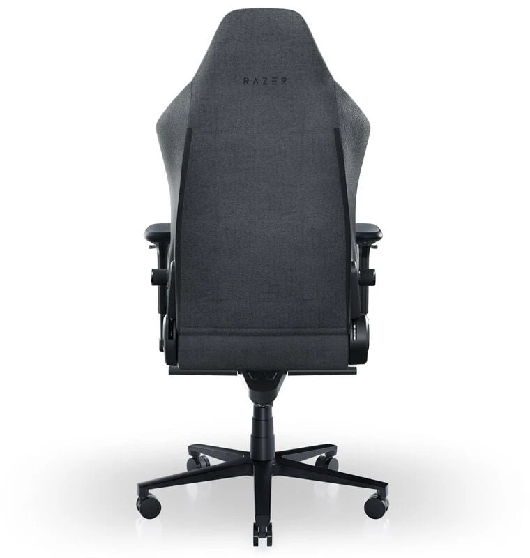 Razer Plush fabric; Aliuminio | Gaming chairs | Iskur | Dark pilkas