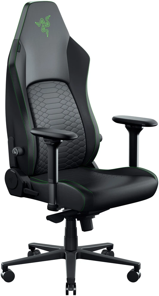 „Razer Iskur V2 NewGen“ | Ergonomiška žaidimų kėdė su kvėpuojančiu komfortu | Juodas/Žalias