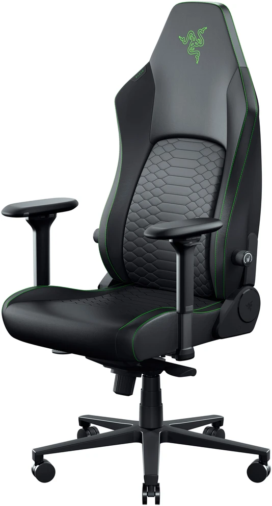 „Razer Iskur V2 NewGen“ | Ergonomiška žaidimų kėdė su kvėpuojančiu komfortu | Juodas/Žalias