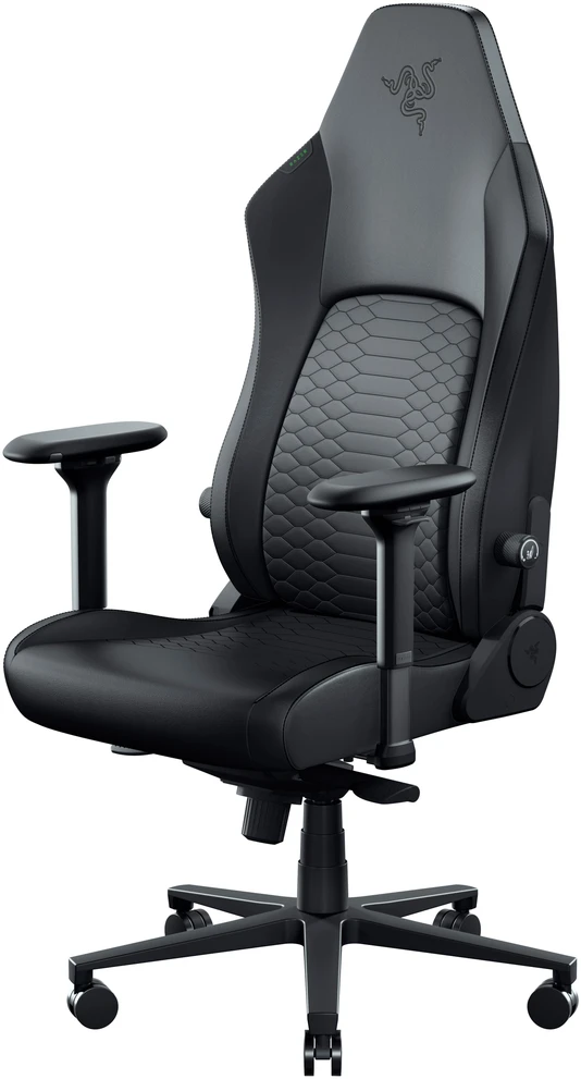 „Razer Iskur V2 NewGen“ | Ergonomiška žaidimų kėdė su kvėpuojančiu komfortu | Juodas