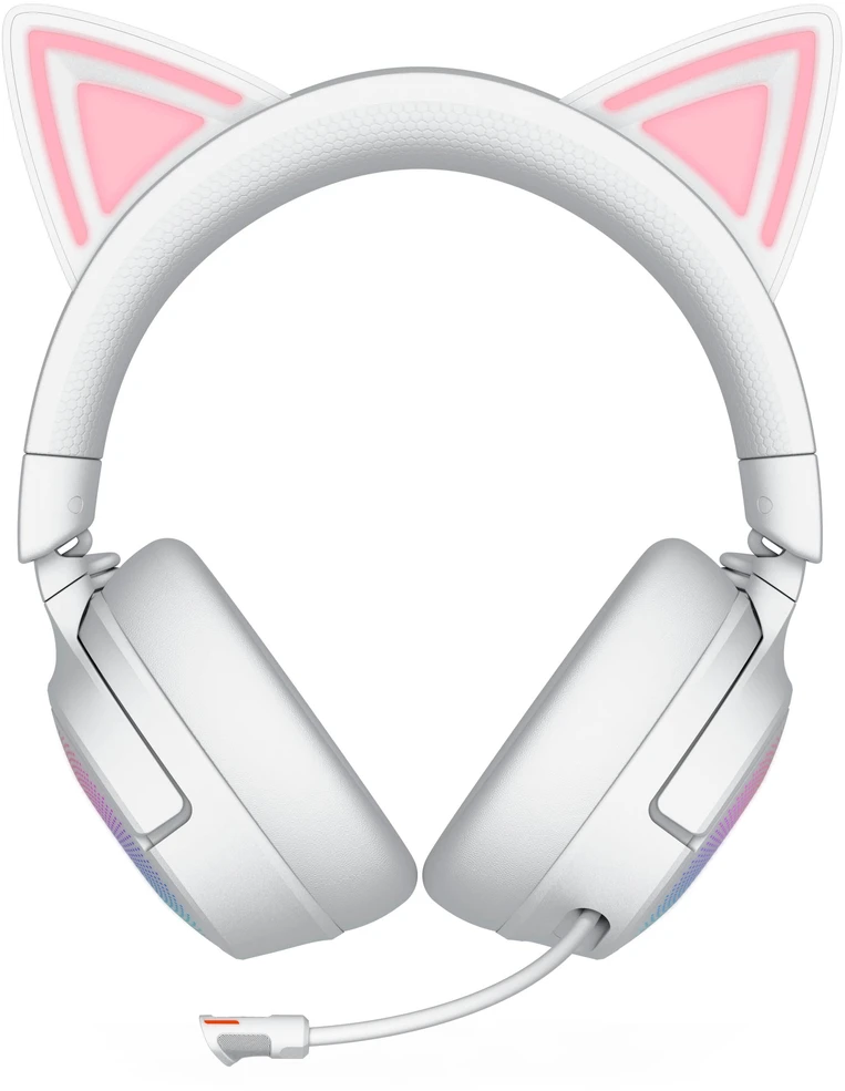 Razer | Ausinės | Kraken Kitty V3 Pro | Bluetooth | Over-Ear | Baltas