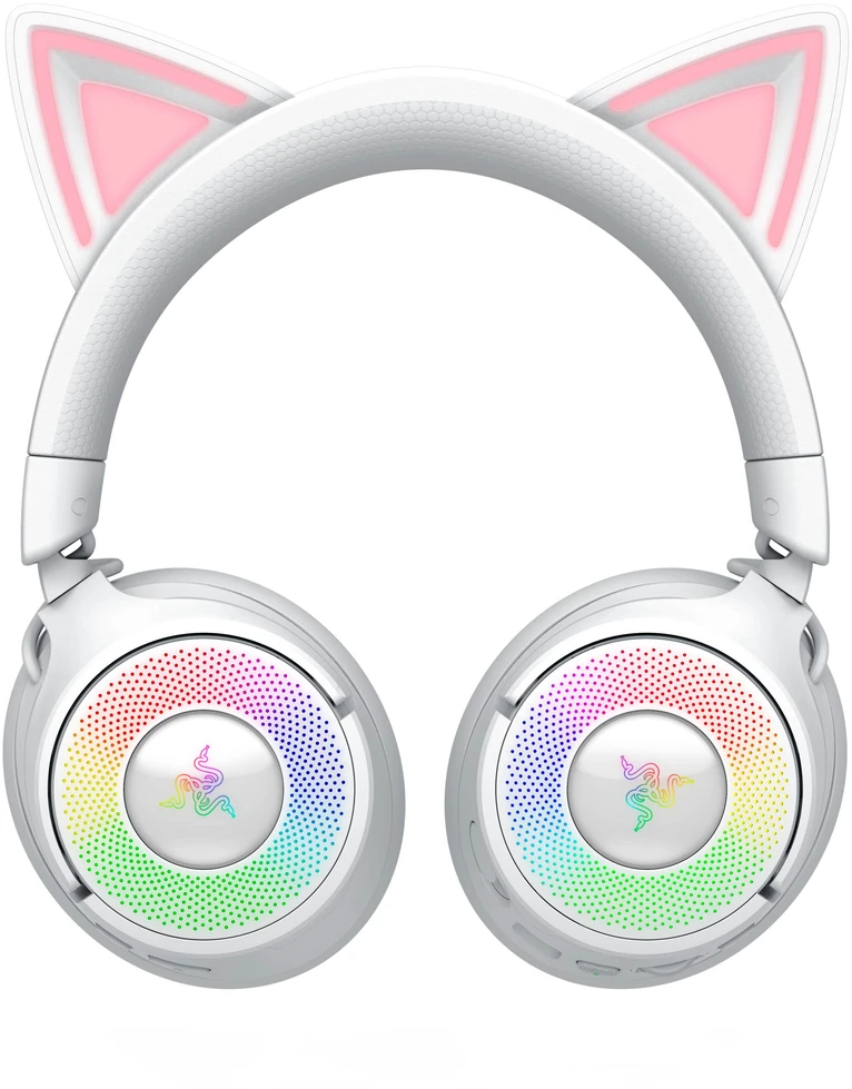 Razer | Ausinės | Kraken Kitty V3 Pro | Bluetooth | Over-Ear | Baltas