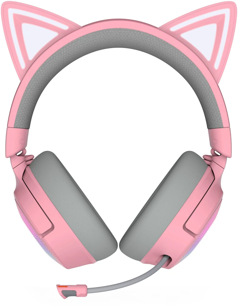 Razer | Ausinės | Kraken Kitty V3 Pro | Bluetooth | Over-Ear | Quartz