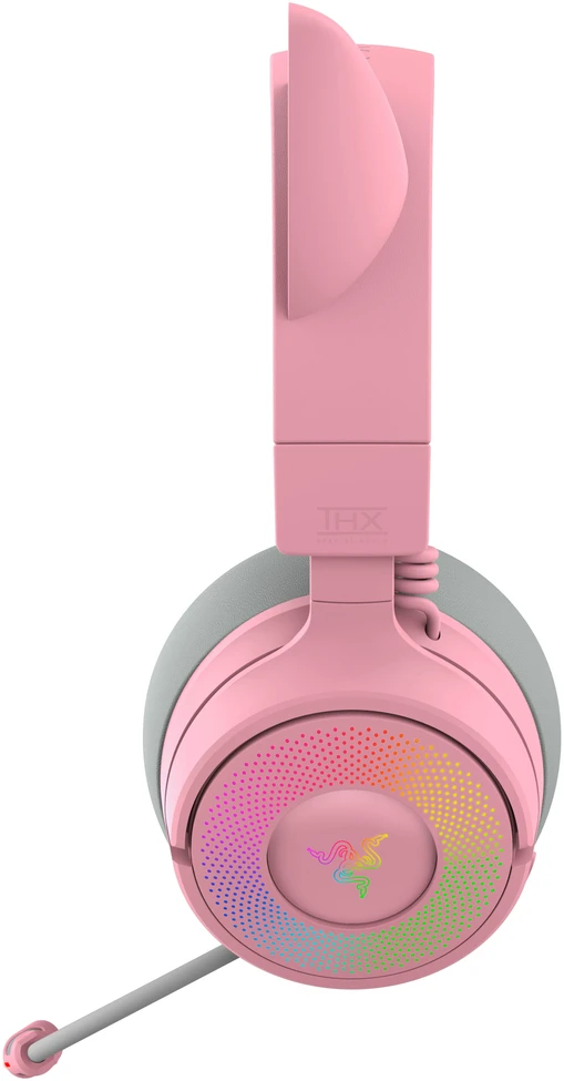 Razer | Ausinės | Kraken Kitty V3 Pro | Bluetooth | Over-Ear | Quartz