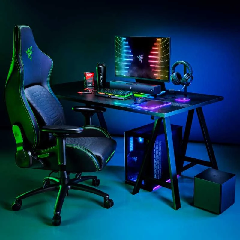 Kompiuterio kolonėlės Razer | Gaming Soundbar | Leviathan V2 | Bluetooth | Belaidė jungtis | Juodas