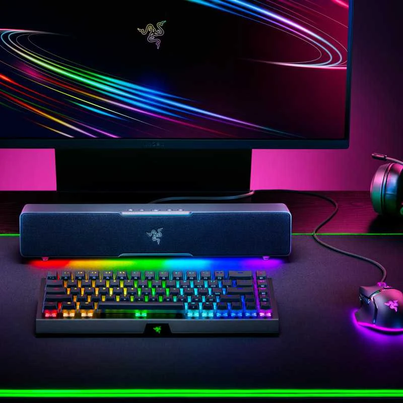 Razer Leviathan V2 X, juodos spalvos