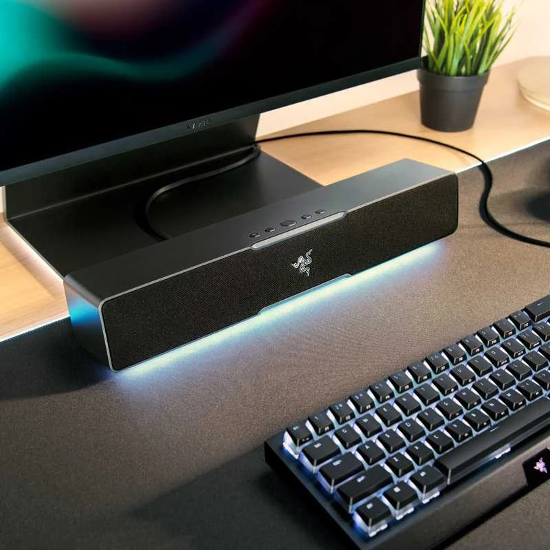 Razer Leviathan V2 X, juodos spalvos