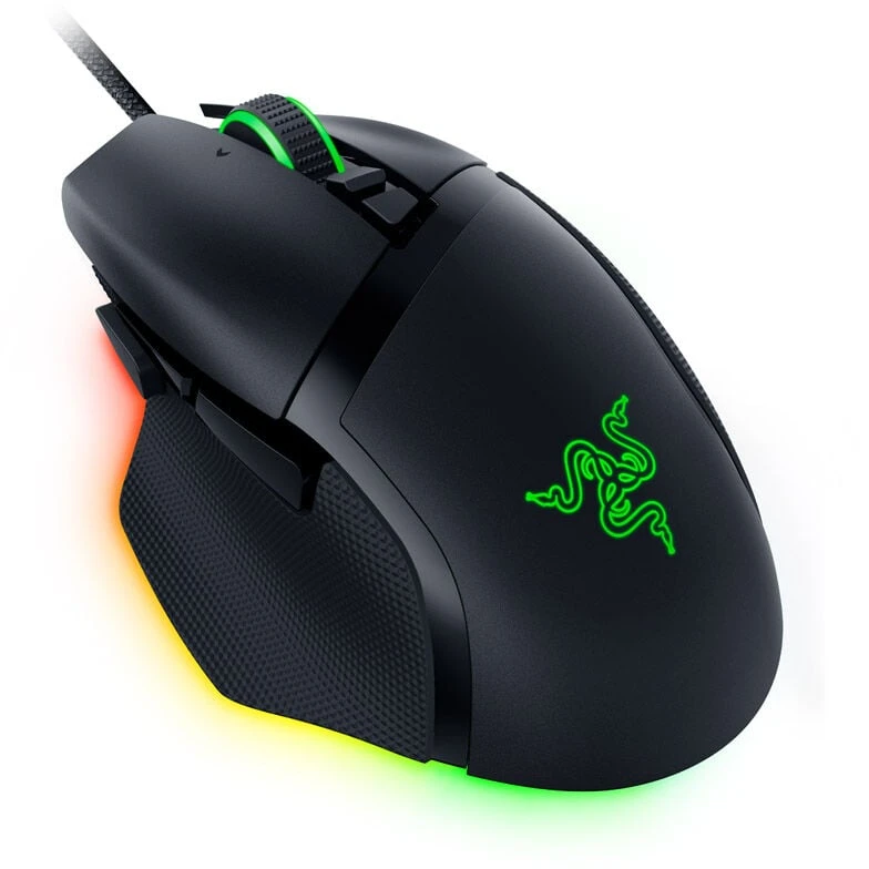 Razer Moba Bundle, Basilisk V3 + Goliathus Mobile Pelės kilimėlis – juodas