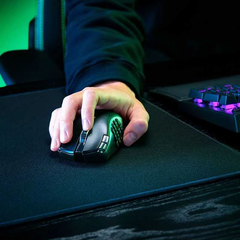 Razer | Naga V2 HyperSpeed | Wireless | Pelė žaidimams | 2.4GHz, Bluetooth | Juodas | No
